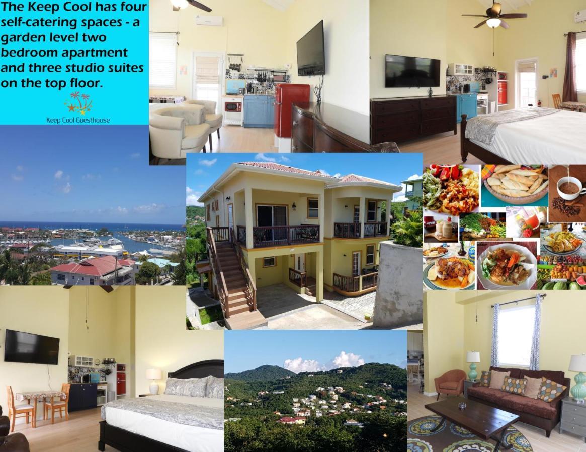 Keep Cool Guesthouse Gros Islet Exterior foto